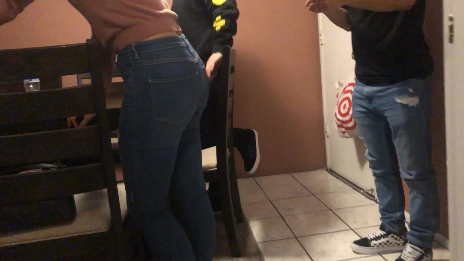 My gfs cousin caught me again 😍 image 4
