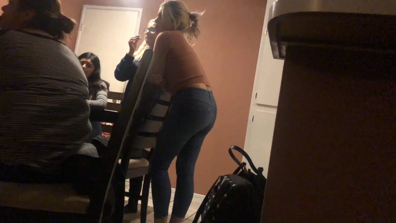 My gfs cousin caught me again 😍 image 5