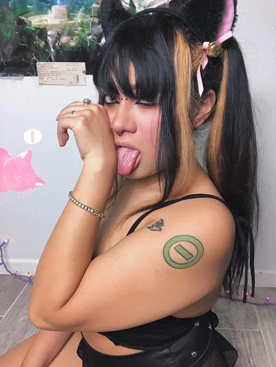Houston Texas petite goth latina image 6