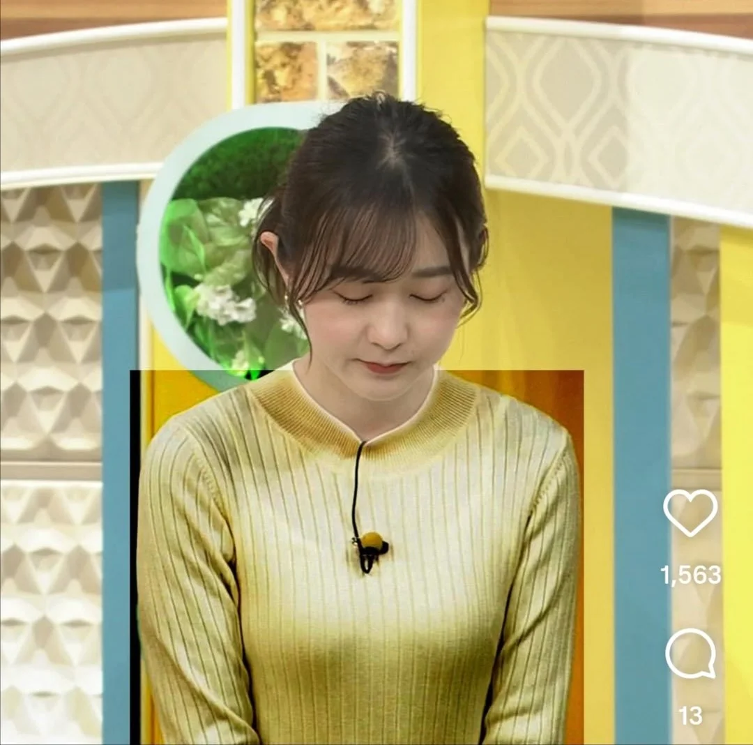 🔚Japanese　顔抜き　アナウンサー　若林有子　ソフトエロ　一発やりたい main image