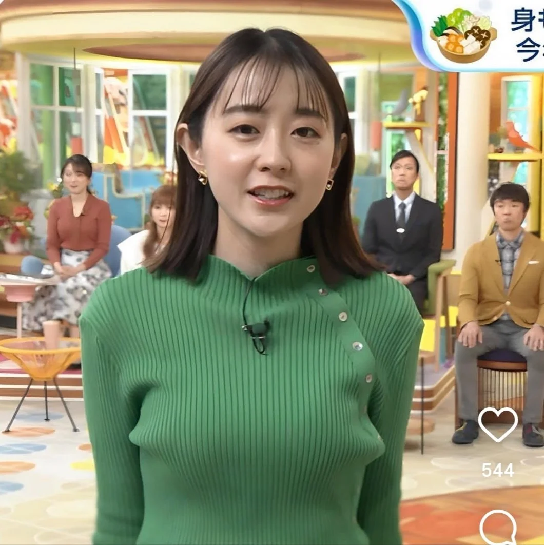 🔚Japanese　顔抜き　アナウンサー　若林有子　ソフトエロ　一発やりたい image 12