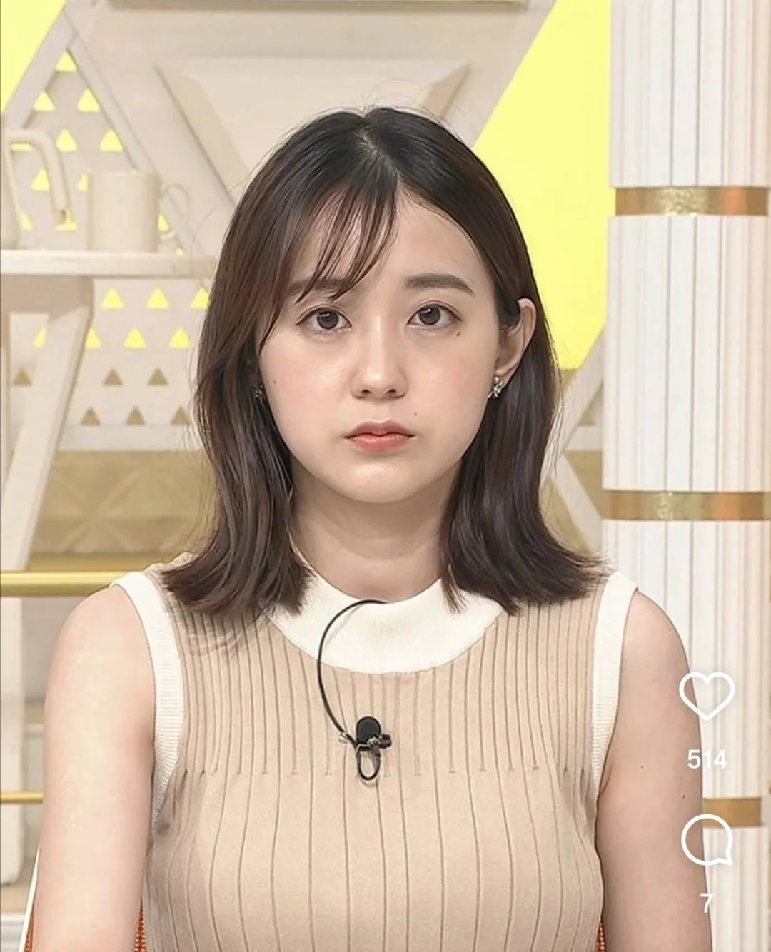 🔚Japanese　顔抜き　アナウンサー　若林有子　ソフトエロ　一発やりたい image 6