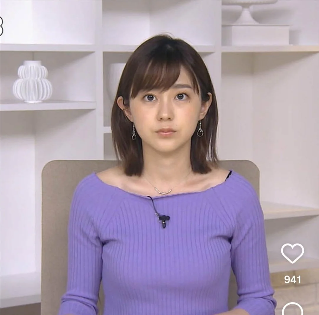 🔚Japanese　顔抜き　アナウンサー　若林有子　ソフトエロ　一発やりたい image 8