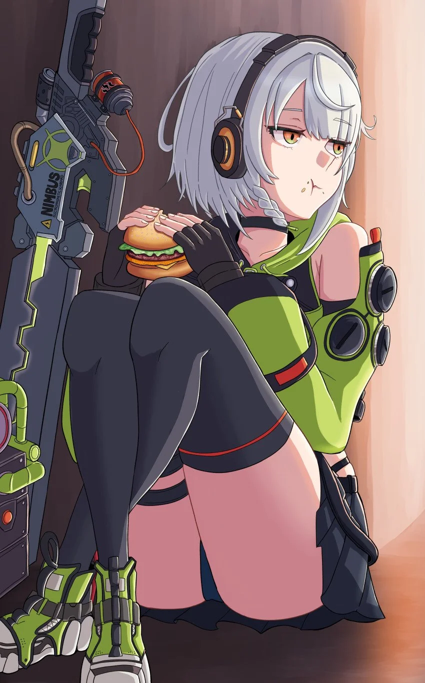 Looking As Delicious As a Burger "Anby Demara" From ZZZ "Zenless Zone Zero" 🍔 image 16