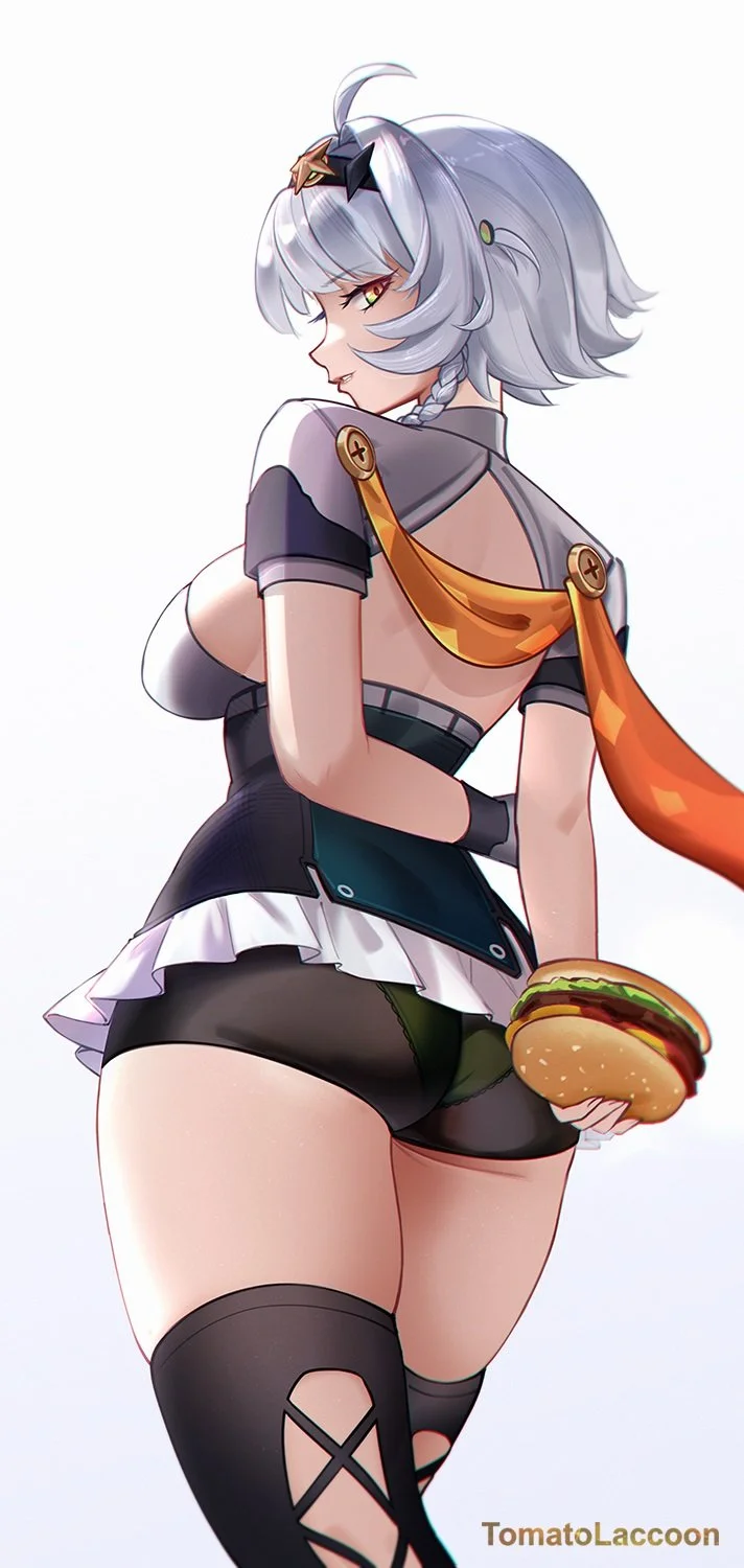 Looking As Delicious As a Burger "Anby Demara" From ZZZ "Zenless Zone Zero" 🍔 image 8