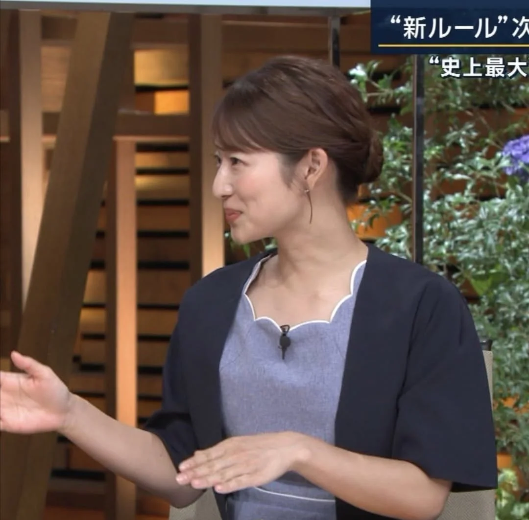 🔚Japanese　顔抜き　アナウンサー　安藤萌々　ソフトエロ　一発やりたい image 20