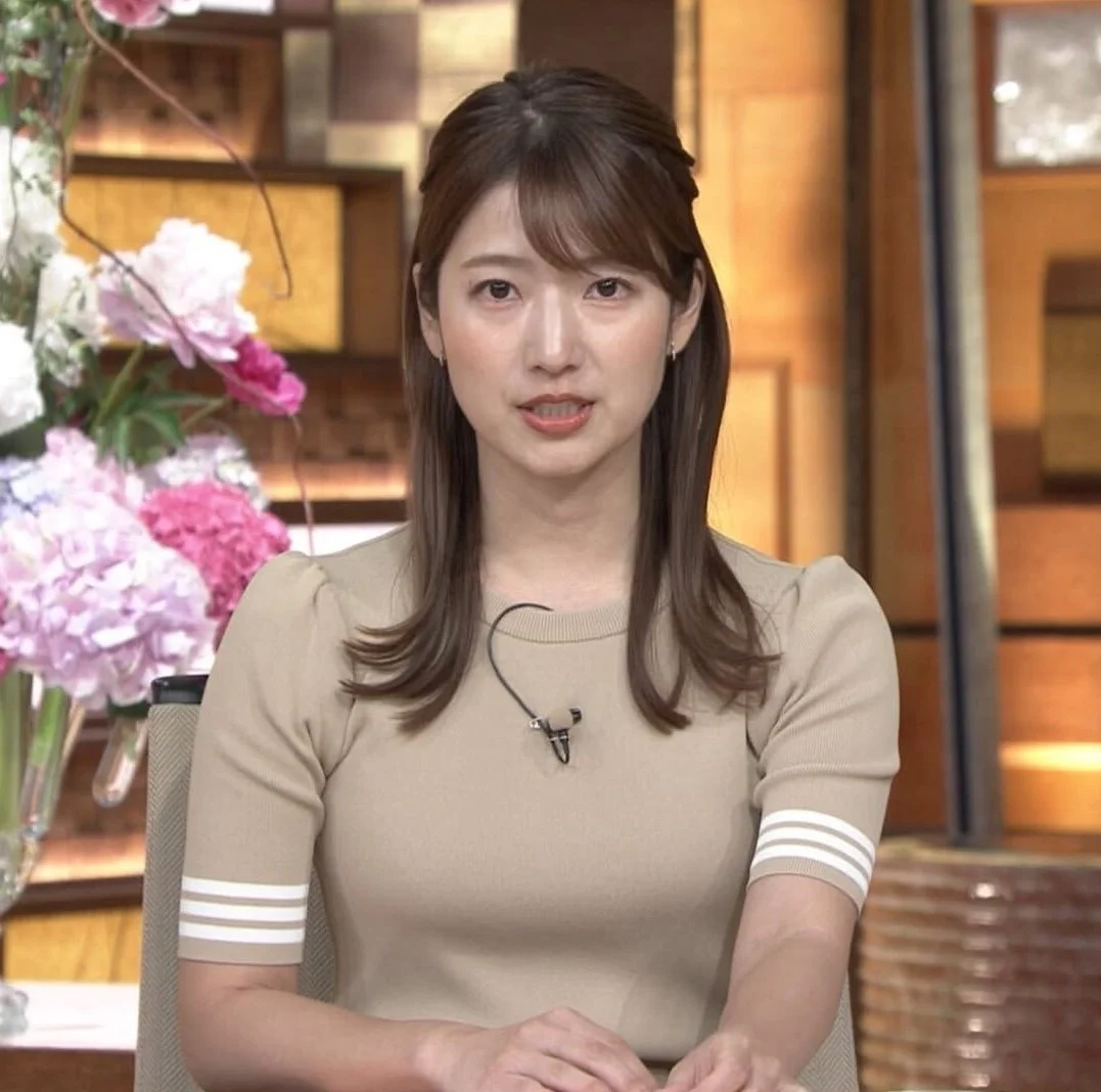 🔚Japanese　顔抜き　アナウンサー　安藤萌々　ソフトエロ　一発やりたい image 25