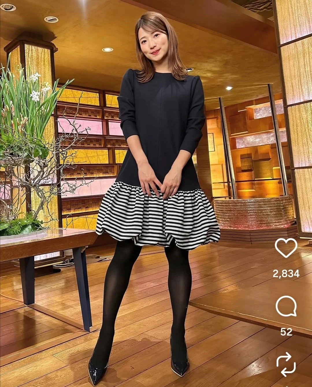 🔚Japanese　顔抜き　アナウンサー　安藤萌々　ソフトエロ　一発やりたい image 9