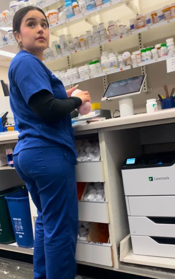 Cute and thick coworker creepshots exposed image 14