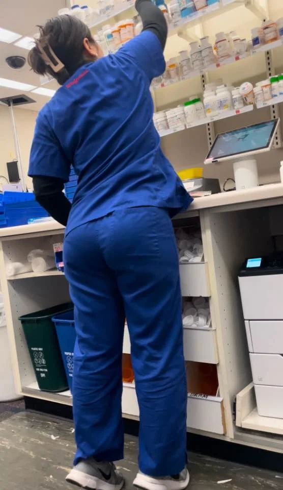 Cute and thick coworker creepshots exposed image 15
