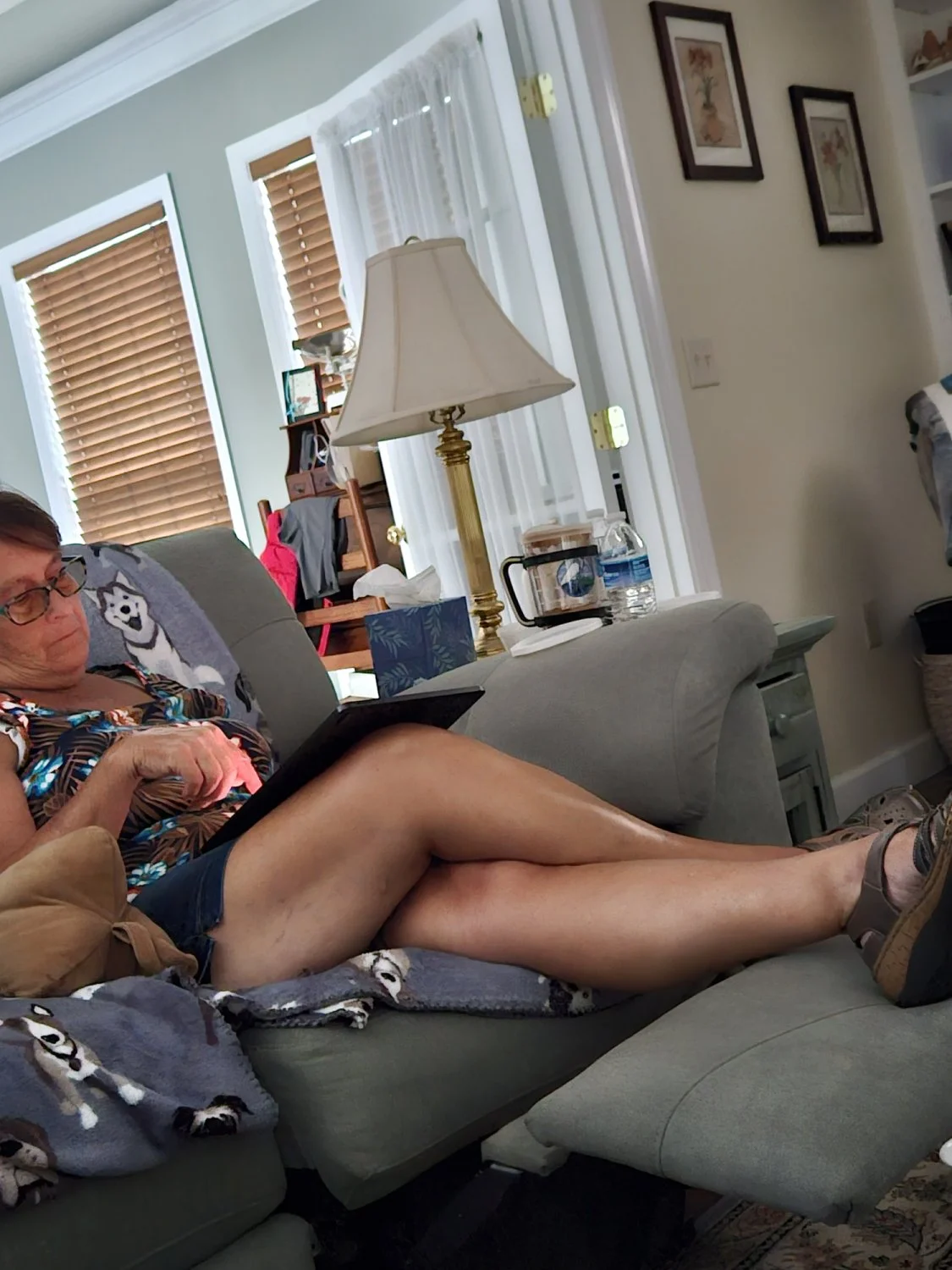 Home alone cum play with me main image