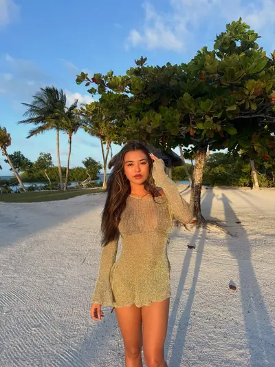Krischelle Delgado - Sheer Top to Bikini in Belize - Instagram (June 19, 2026) cover image