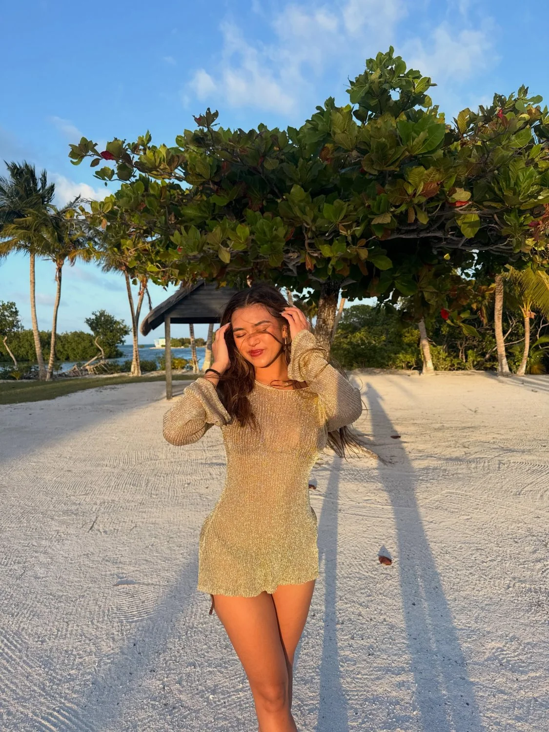 Krischelle Delgado - Sheer Top to Bikini in Belize - Instagram (June 19, 2026) image 2