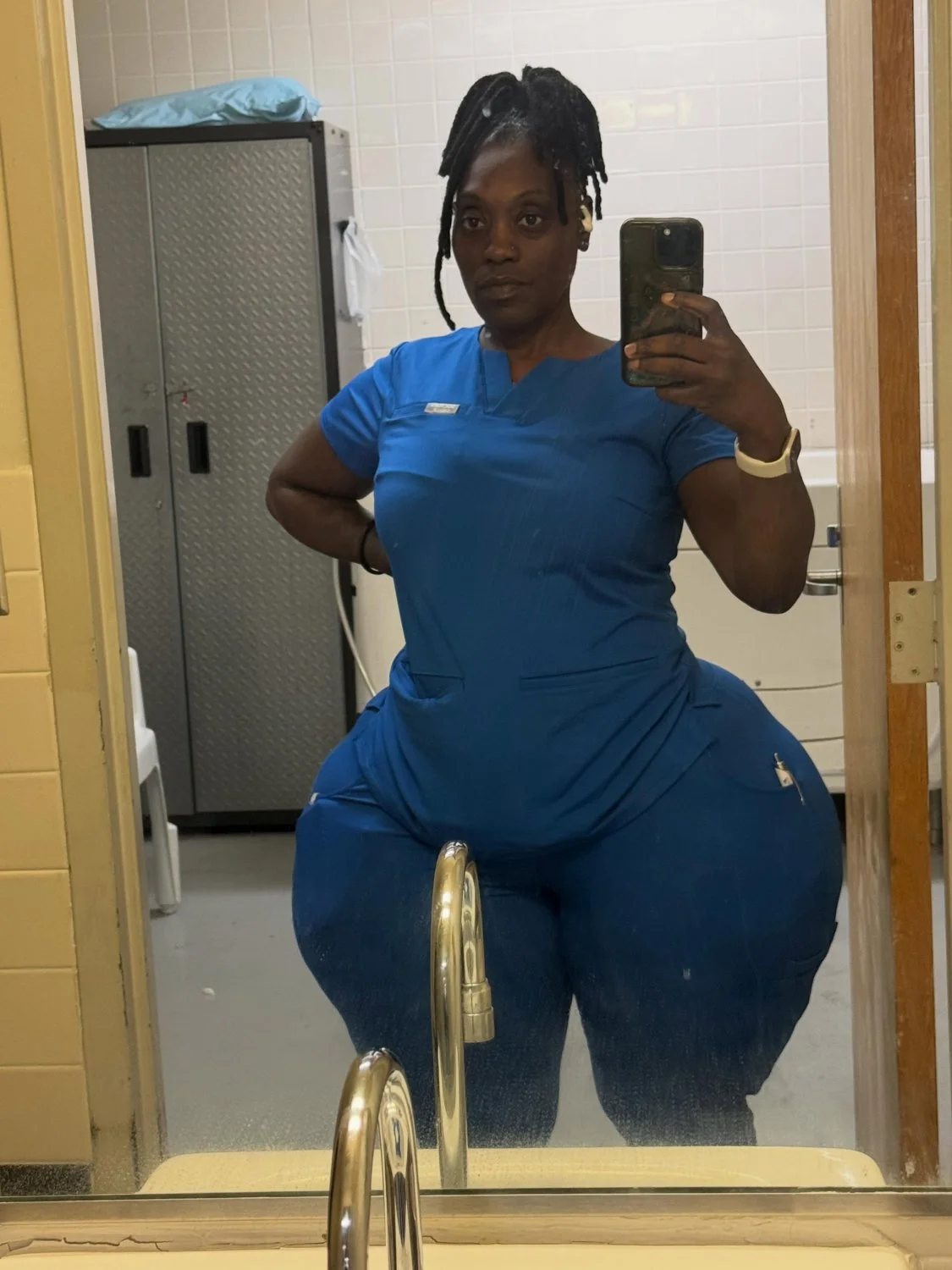 Curvy Black Nurse image 1