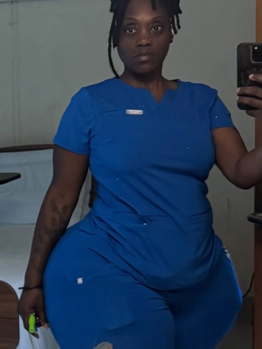 Curvy Black Nurse image 2