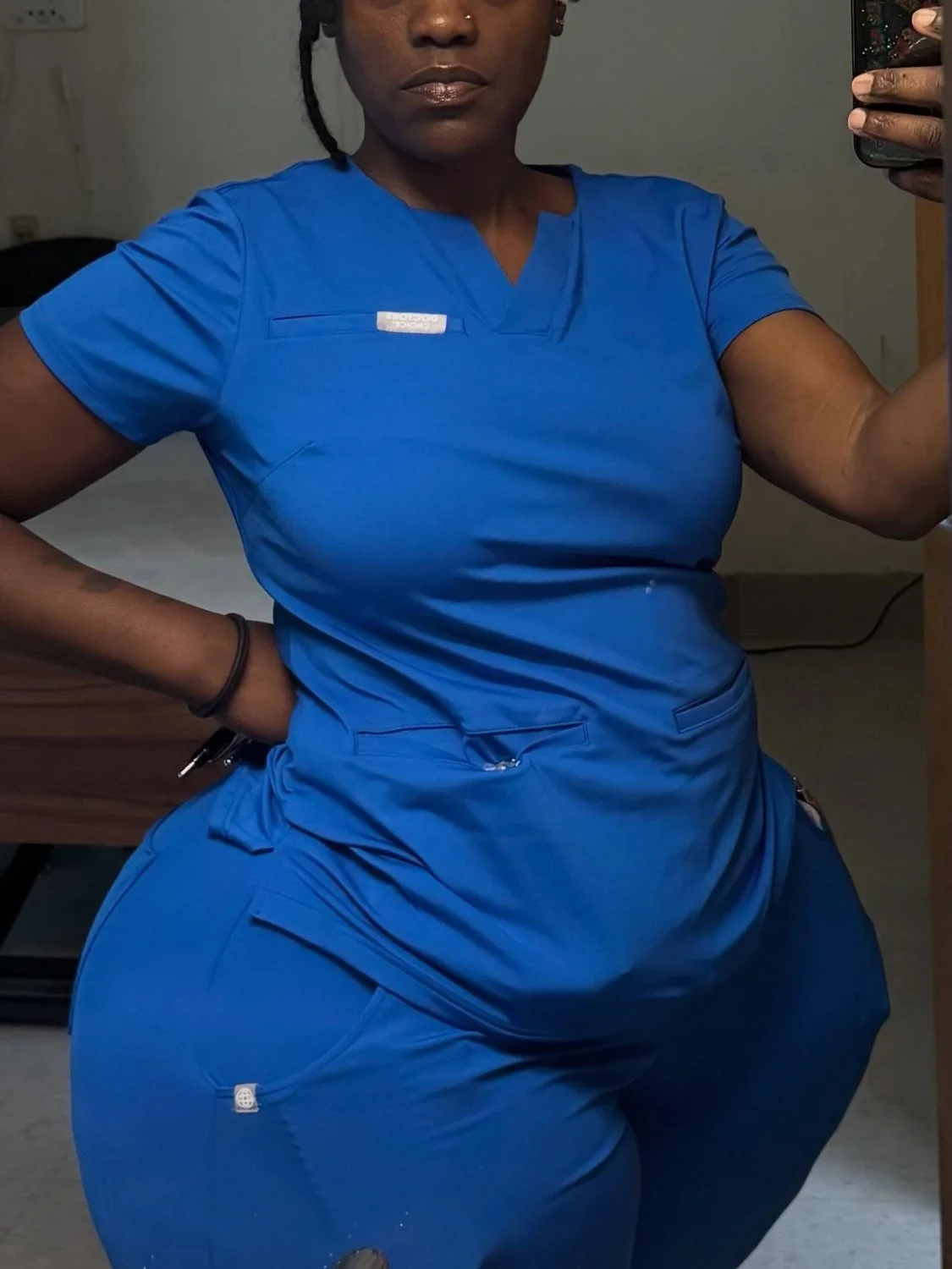 Curvy Black Nurse image 3