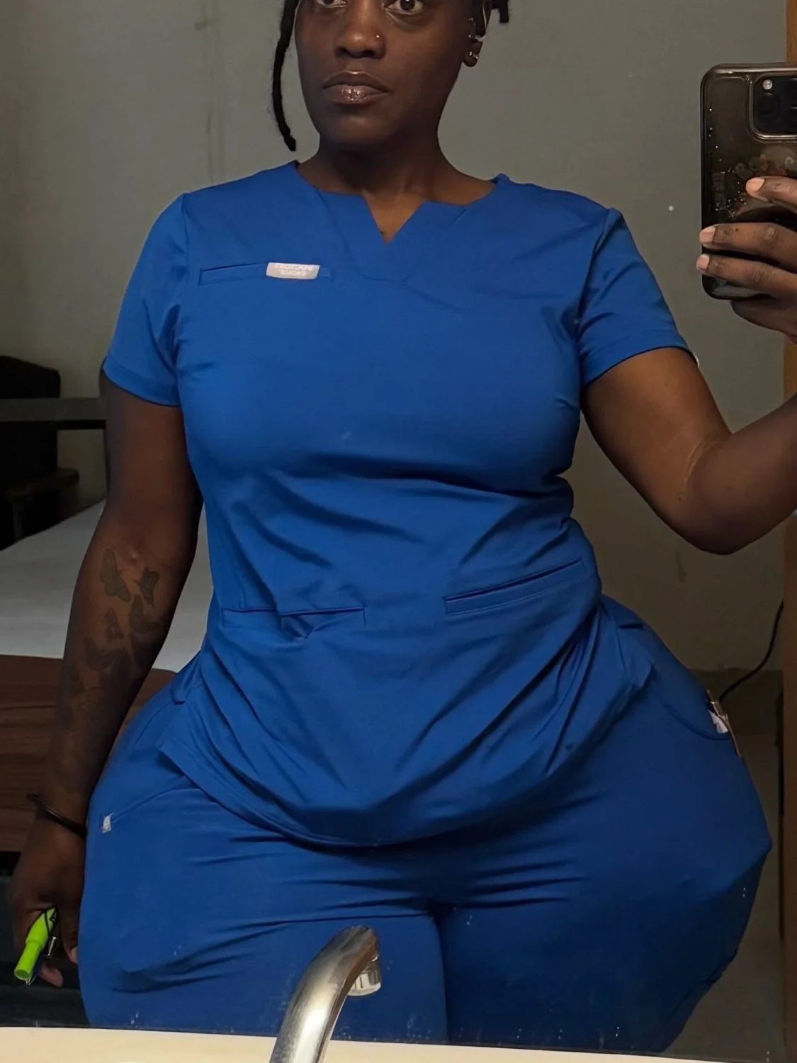 Curvy Black Nurse image 4
