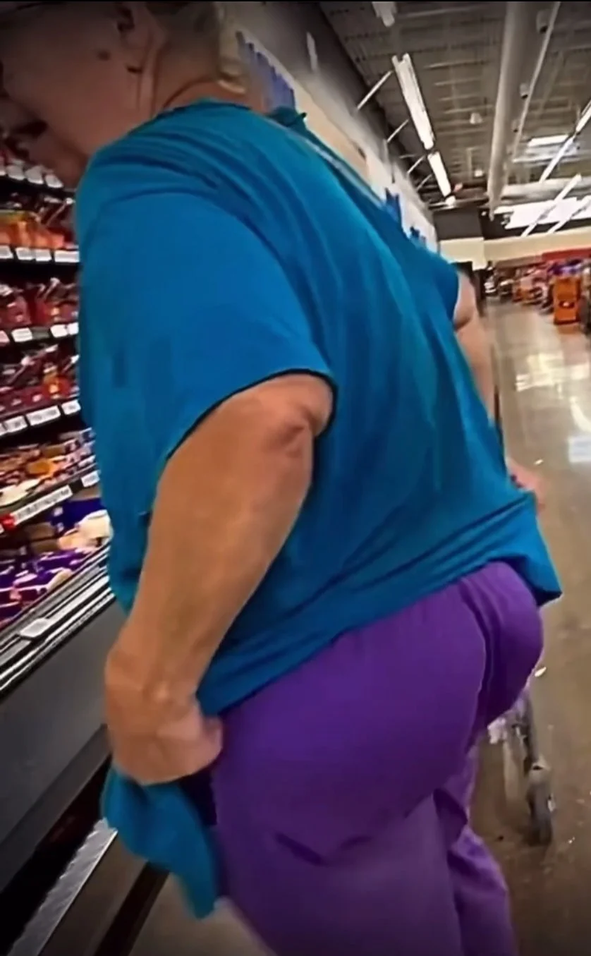 freak granny soft jiggly butt cheeks fondled main image