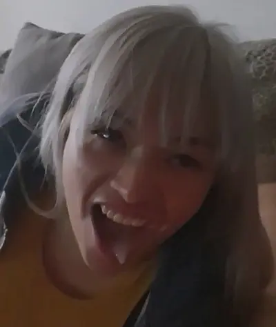 Nice asian slut sucks the cum out of bwc cover image