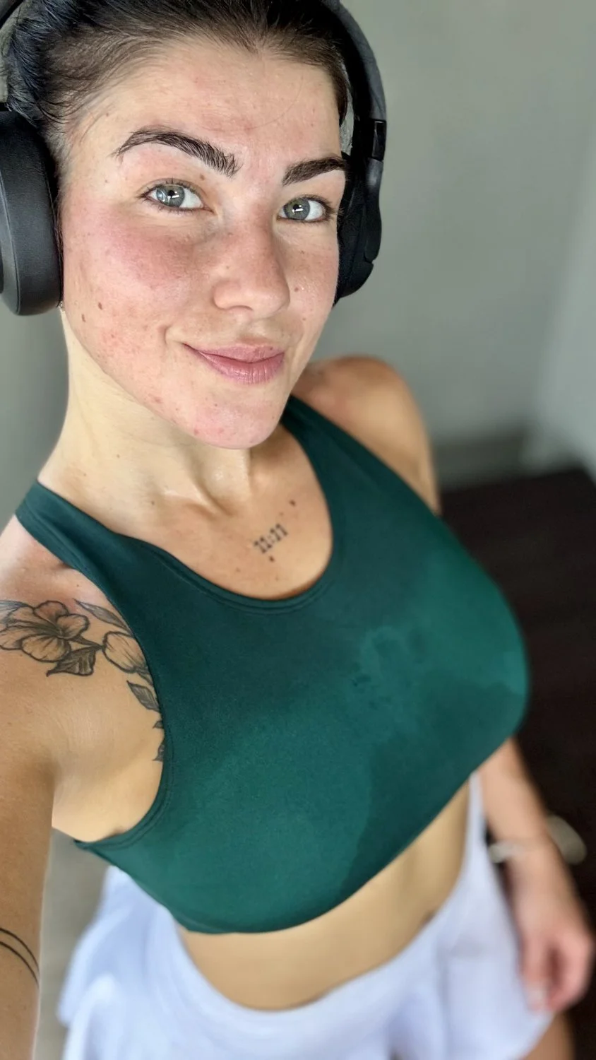 I need your cock dripping all over my tits main image