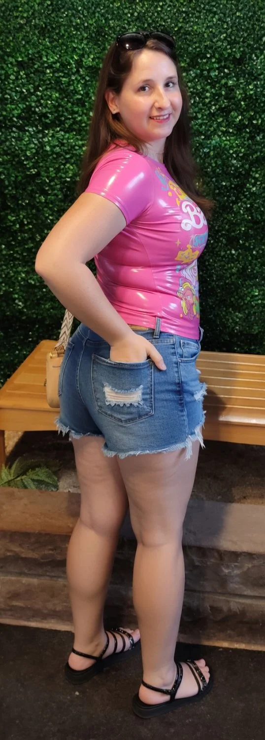 Essa gostosa é fã da Bárbie e ama roupas rosas. Parte 3. IA - AI image 38