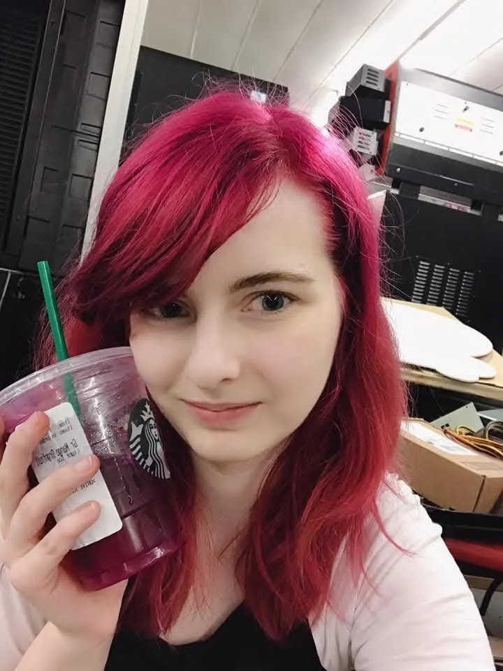 Petite 19yo nerdy cosplay slut fully exposed! image 17