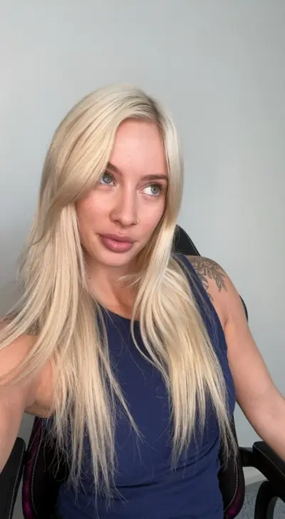 I’m your cute blonde girl next door with a dirty mind cover image