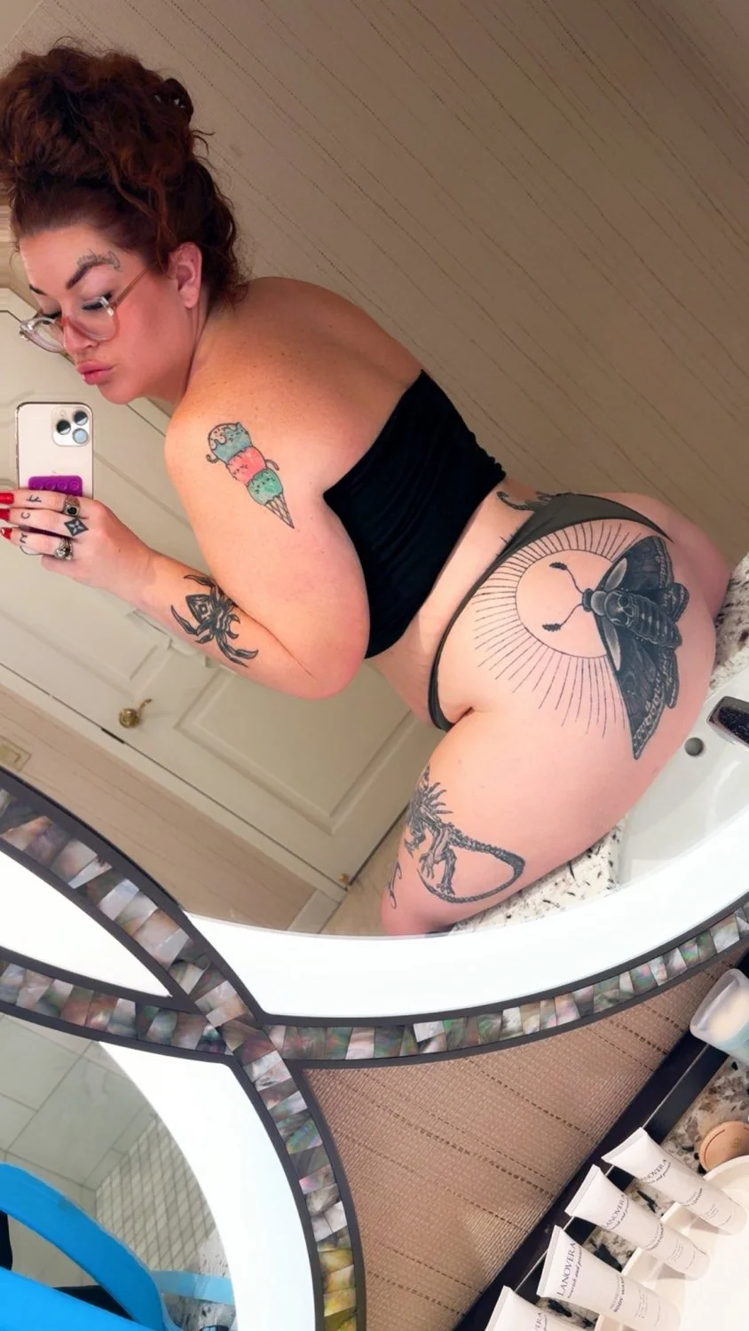 Redhead bbw milph with glasses image 19