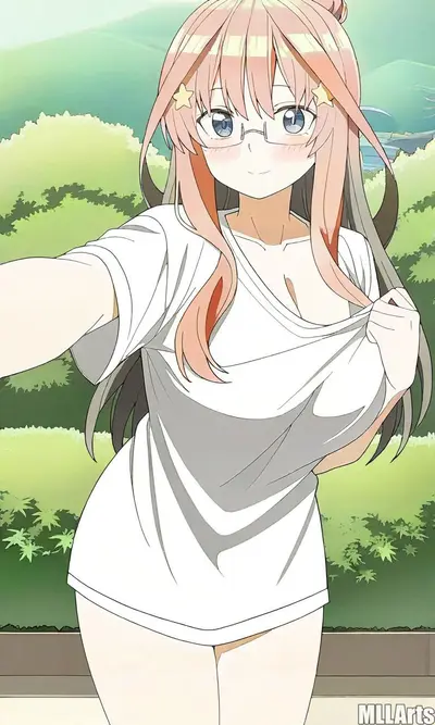 Itsuki Nakano - Go-Tōbun no Hanayome. Alternative versions by MLLArts cover image