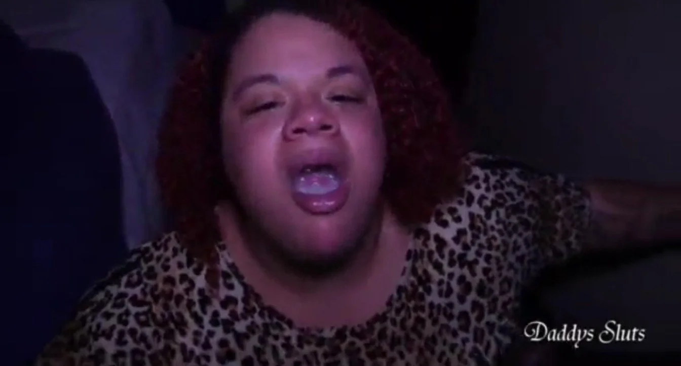 BBW deepthroats BBC like a champ and swallows cum image 2