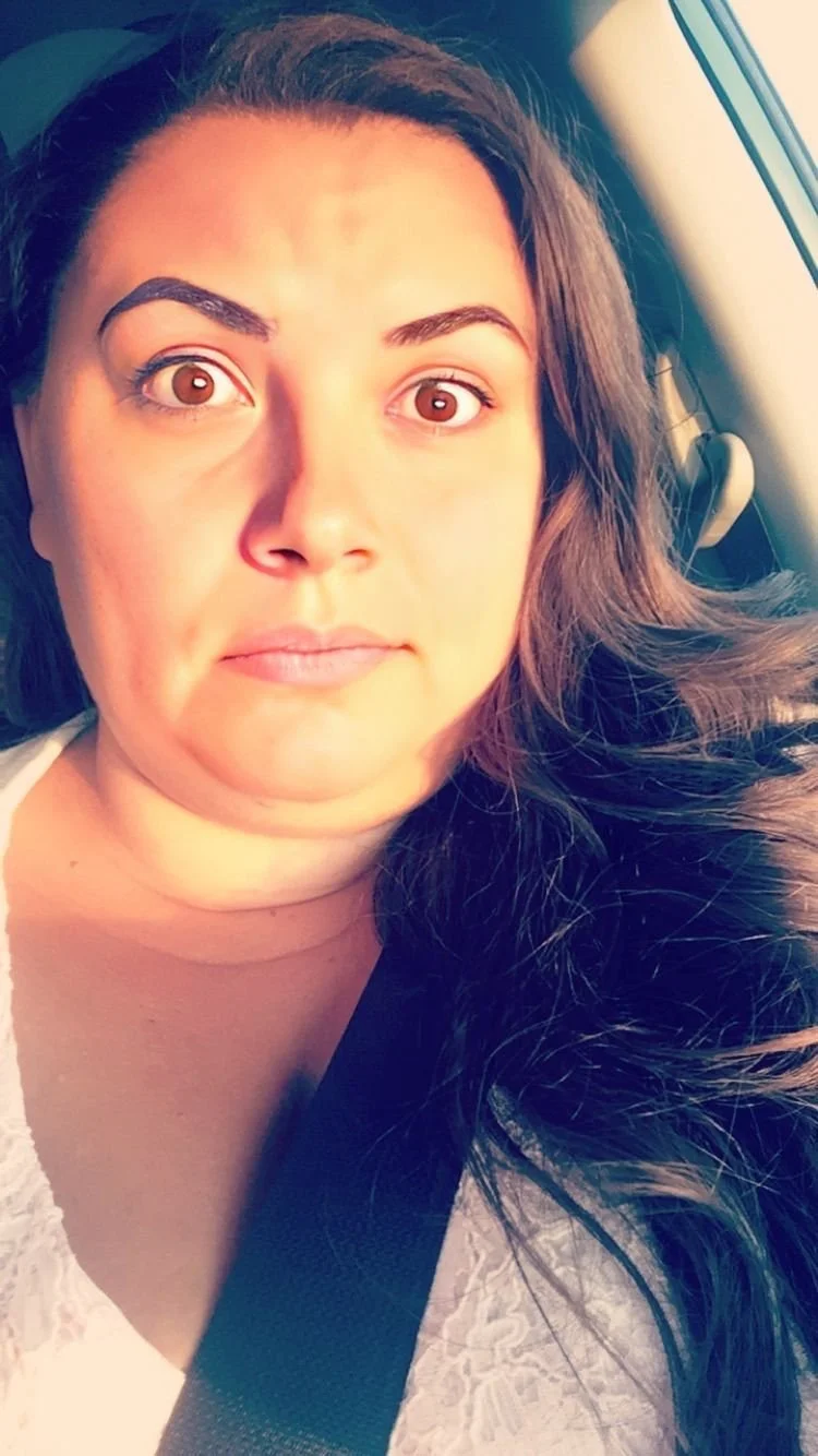Sexy BBW MILF bathroom selfies image 5