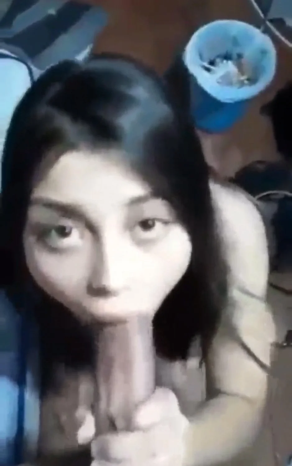 Latina slut sucks big dick main image