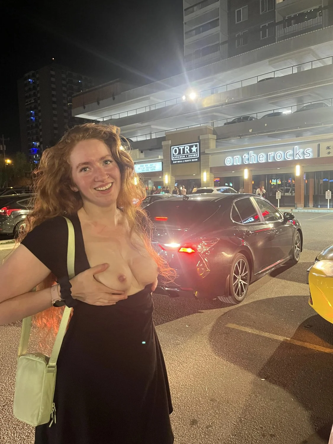 Redhead with great tits, gets cum in her beautiful pussy image 11