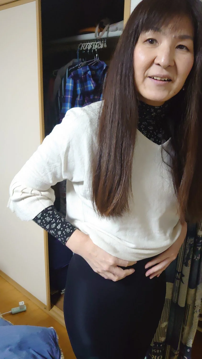Japanese late-50s lady Yuuko pt-8 image 9