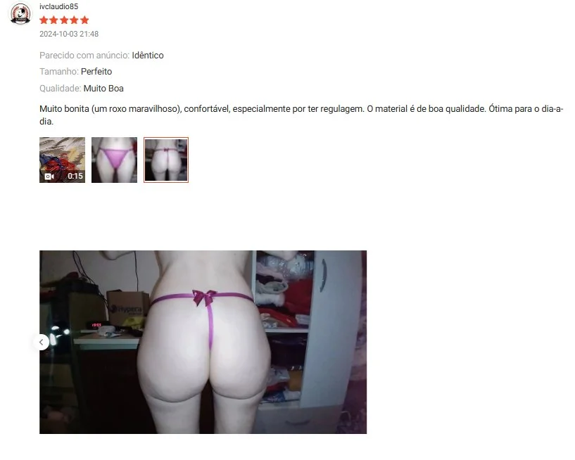 Avaliações da shopee - bundas , prints 2.0 image 2