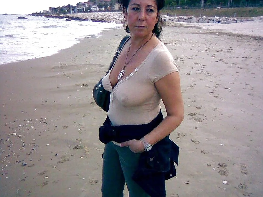 Bianca - Italian Milf Loves To Flash Her Charms. (pic2) image 7