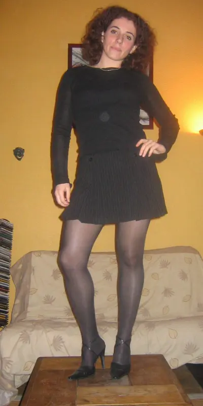 amateur pantyhose wearing cocksucker Celine cover image