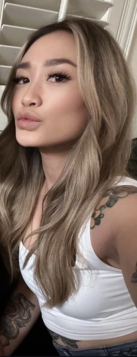 Perfect asian milf with tattoos wants a load image 11