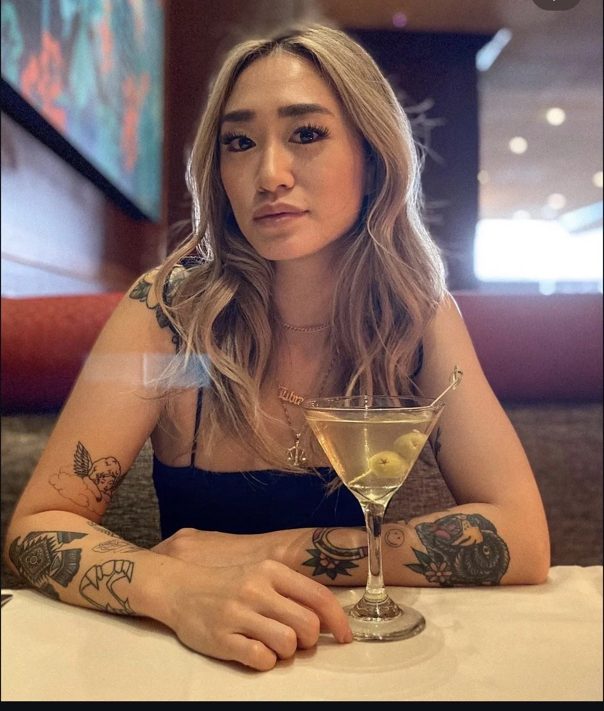 Perfect asian milf with tattoos wants a load image 3