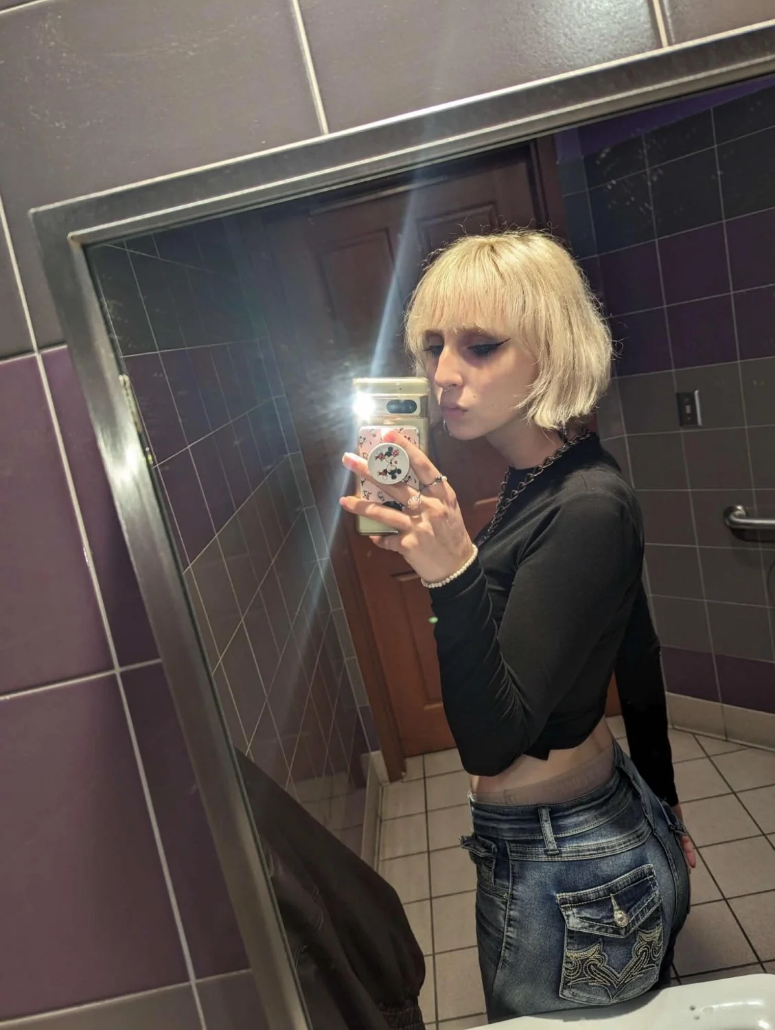 cute emo girl loves BWC image 11