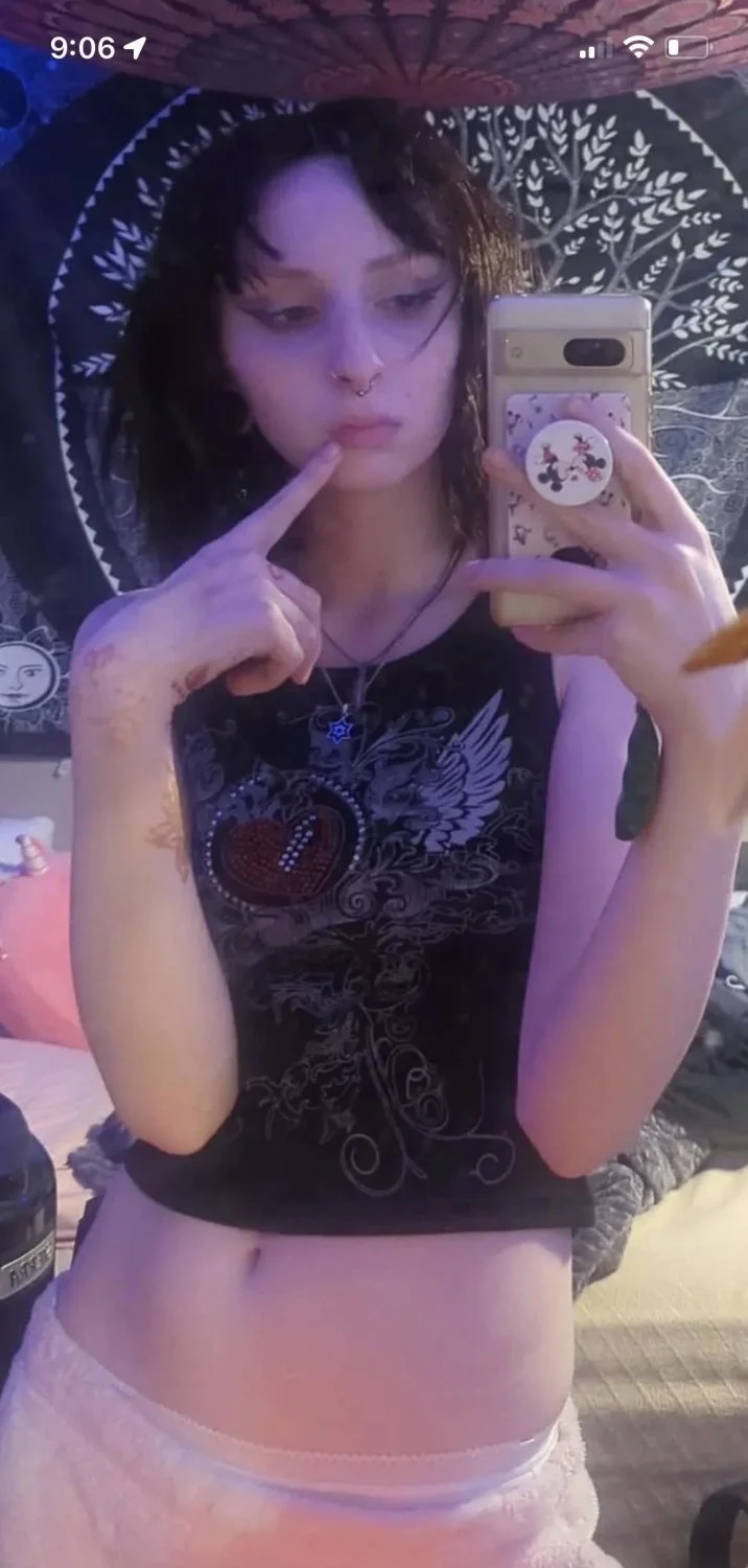 cute emo girl loves BWC image 12