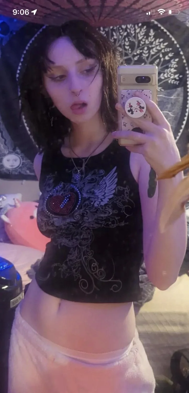 cute emo girl loves BWC image 13