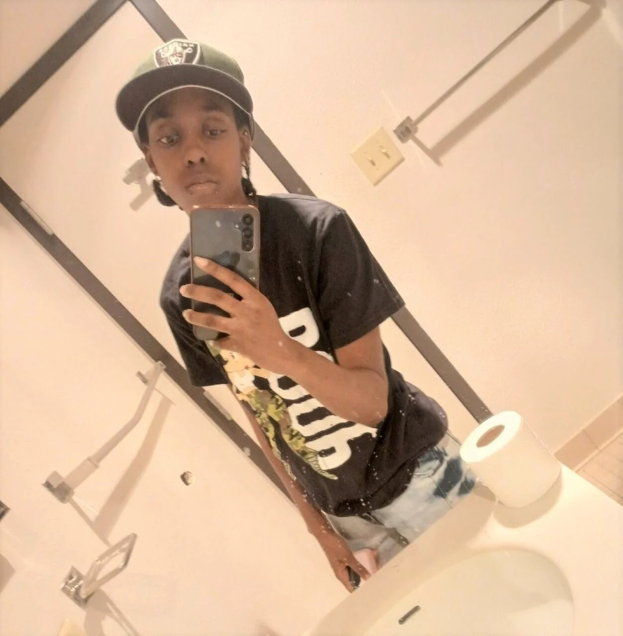 Black Ebony Stud Dyke Tomboy Fem image 13