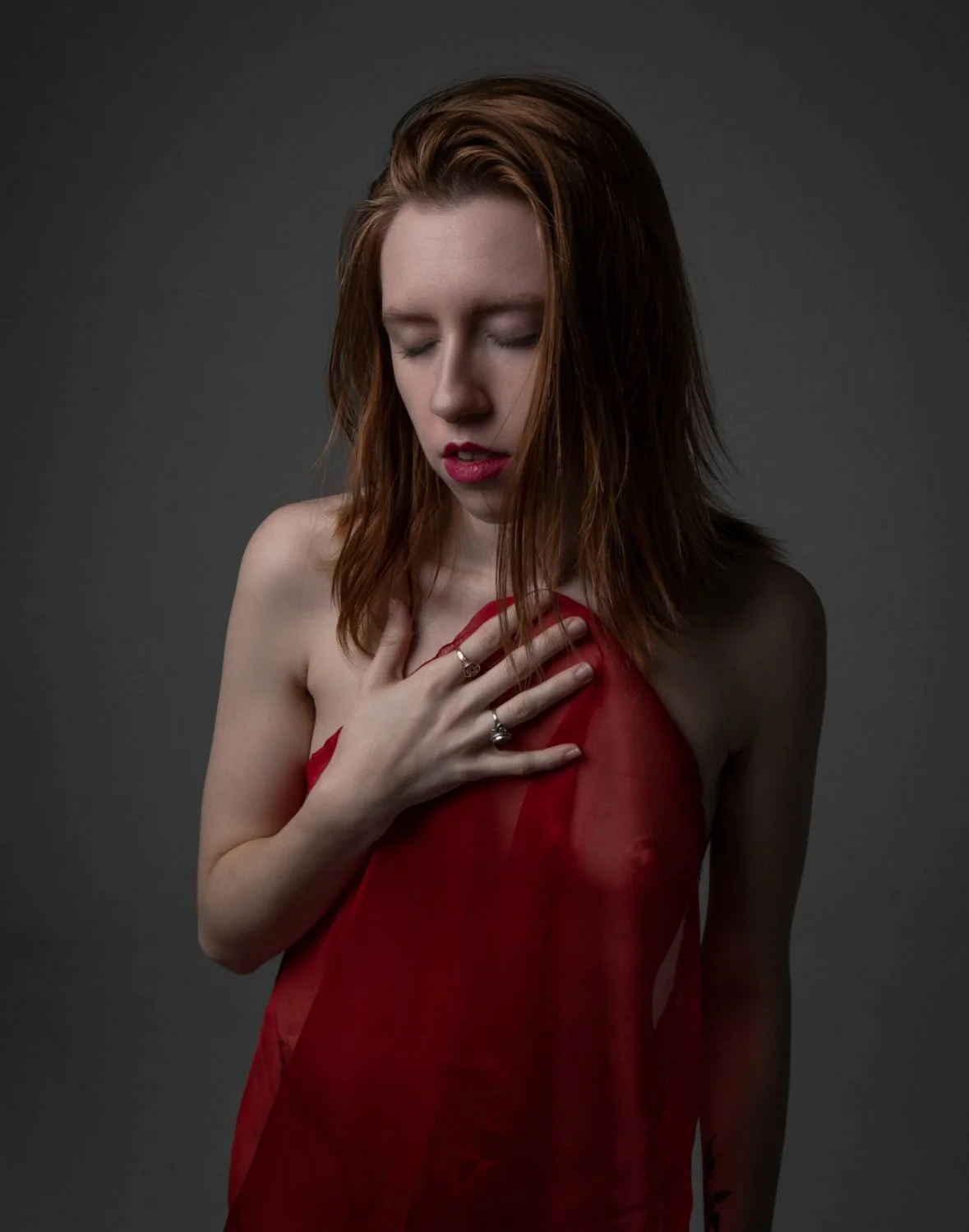 Redhead Boudoir image 6