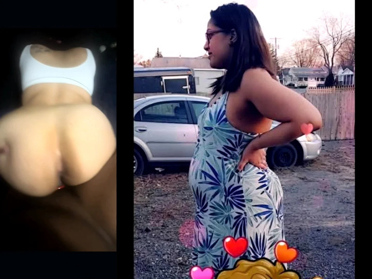 Curvy latina caught outside pregnant by neighborhood BBC main image