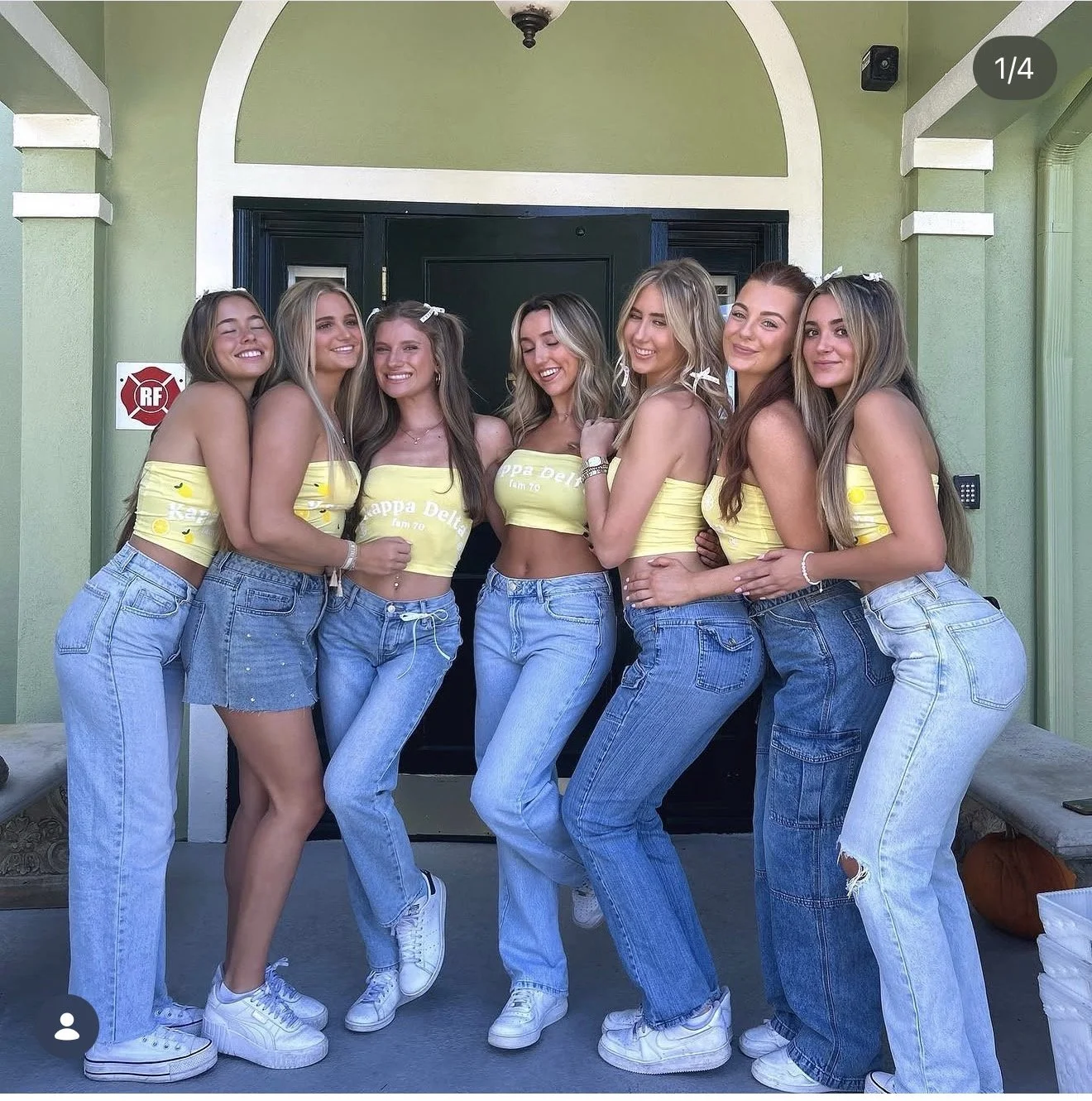 Sorority girl showing off her fat ass image 14