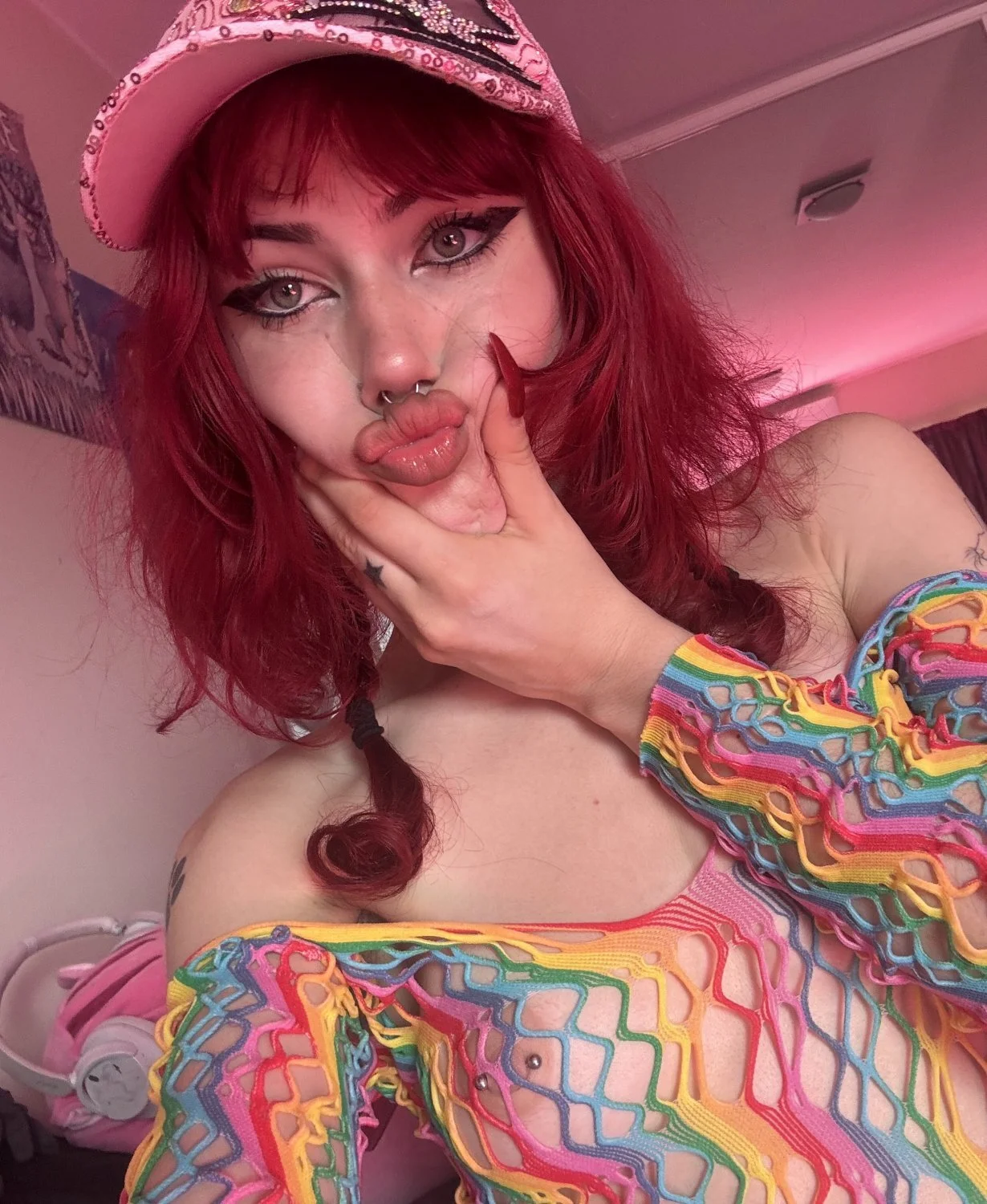 Bimbo Egirl deepthroat goat pt:1 image 4