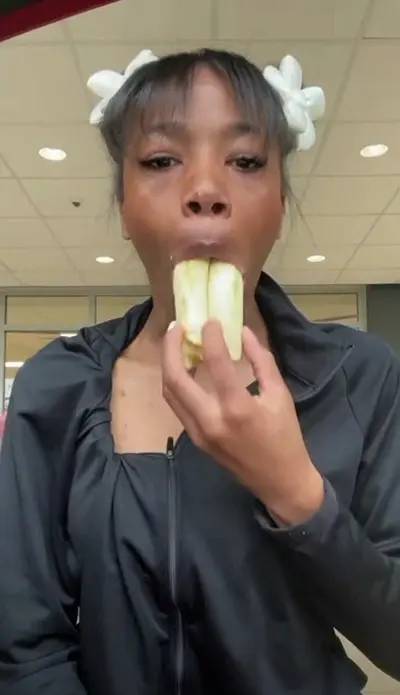 I told her to prove to me how big her mouth is cover image