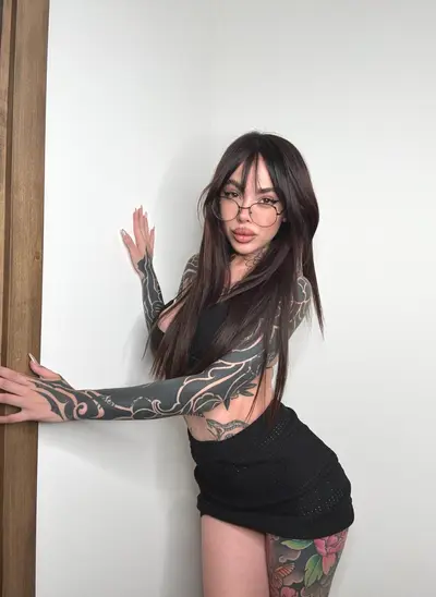 I am just a tattoed busty slut cover image