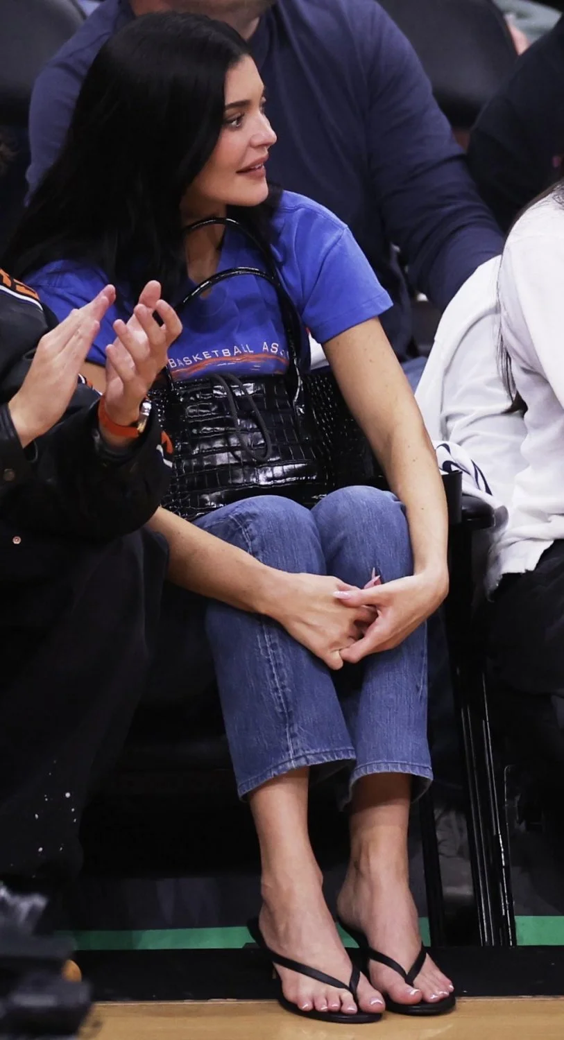 Kylie Jenner Knicks Feet image 4